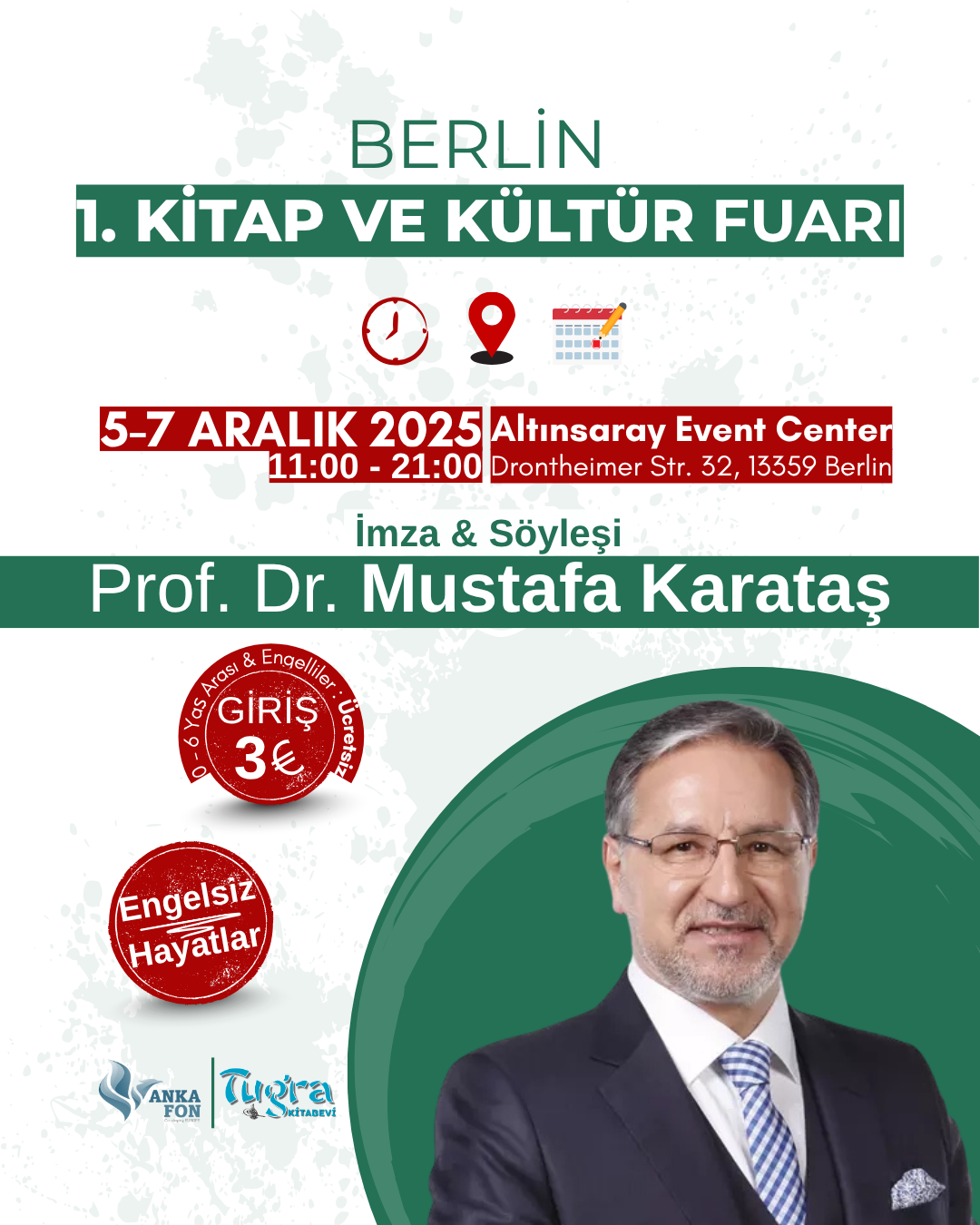 Prof. Dr. Mustafa Karataş Berlin'de